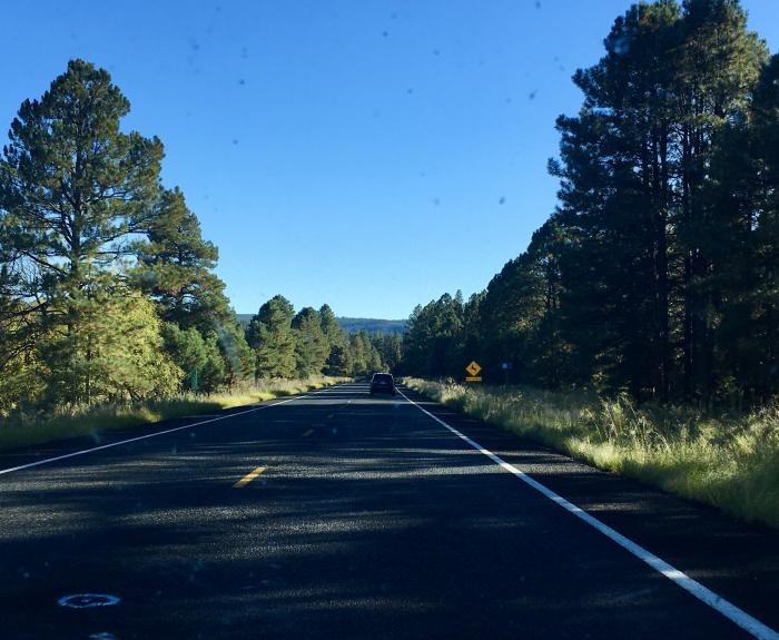 File photo of highway in northern Arizona