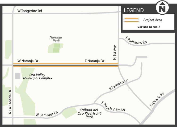 Naranja Path Project Area Map