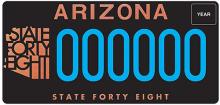 State Forty Eight Standard Plate