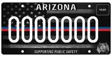 First Responder License Plate
