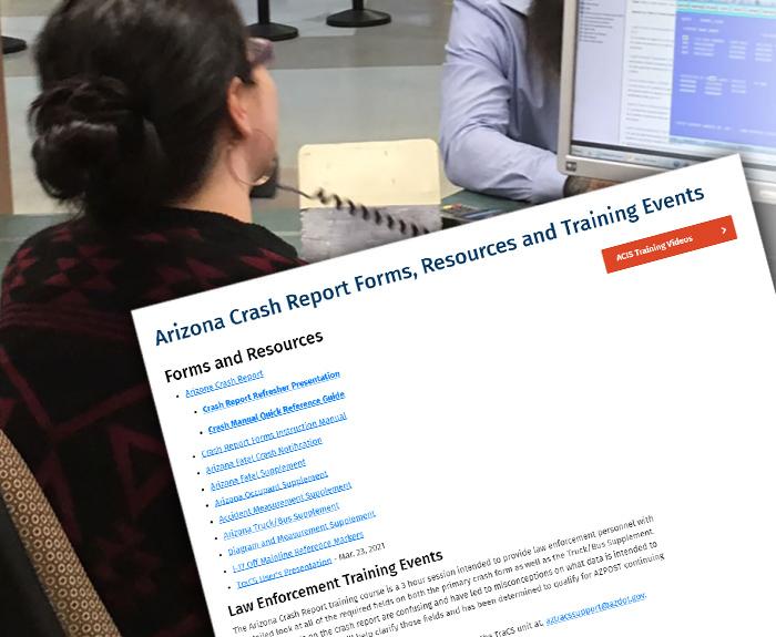 Arizona Crash Report Forms, Resources and Training Events thumbnail
