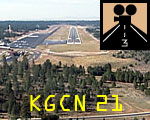 Grand Canyon Airport:  Approach 21