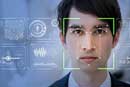 Facial Recognition Facial Recognition - Face with facial features highlighted