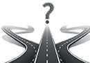General Permit Information General Permit Information: diverging roads with question mark above