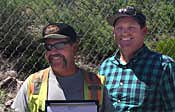 Bryan Teskey accepting Spirit Award Bryan Teskey accepting Spirit Award