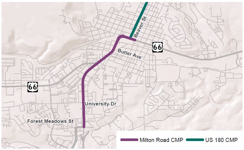 Milton Road Corridor Master Plan Map Milton Road Corridor Master Plan Map
