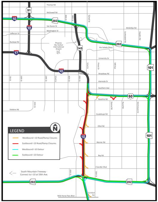I-10 Broadway Curve Improvement Project