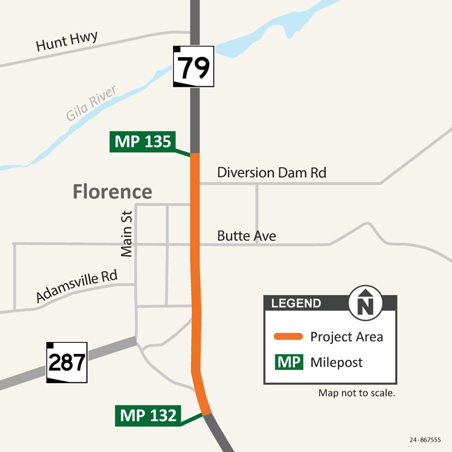 SR 79: Fannin-McFarland To Jason Lopez Circle map