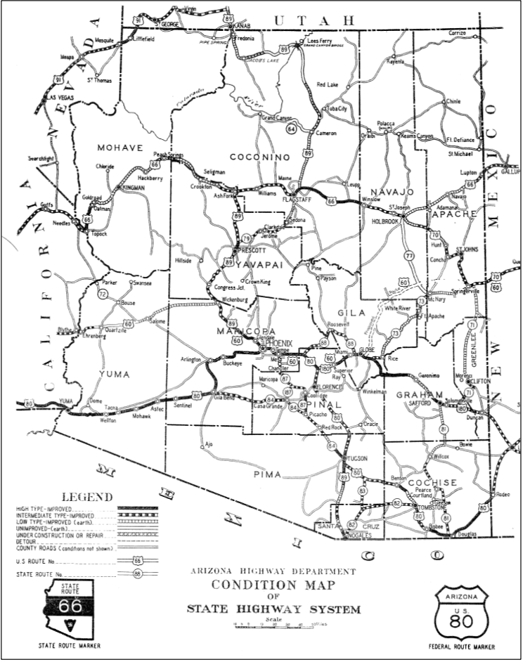 State Highway System 1936
