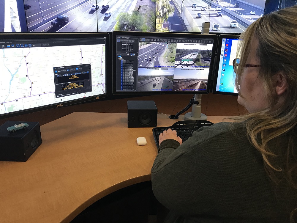 TOC staff and monitors