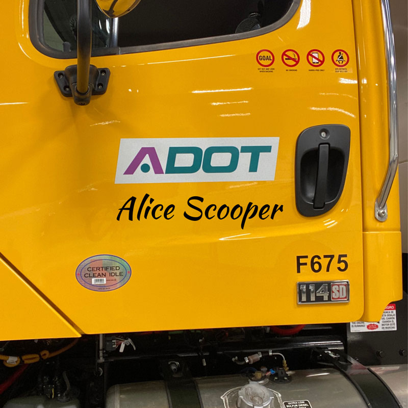 Alice Scooper snowplow