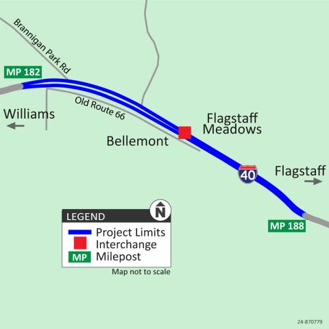 Bellemont Map